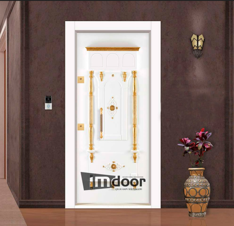 Beech Embossed Steel Doors