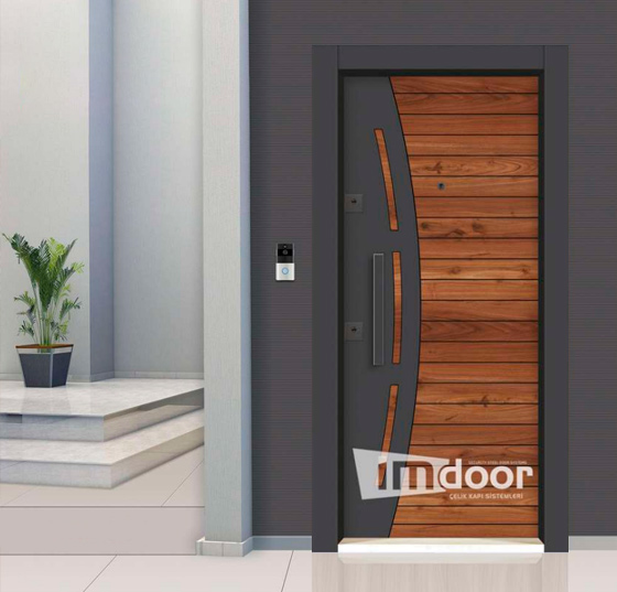 Two-Tone Laminox Steel Doors